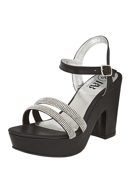 Sandalia elegante tacon ancho