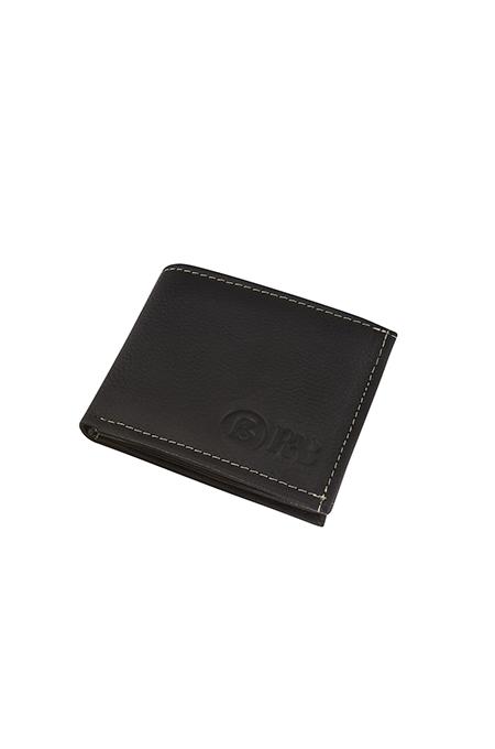 cartera caballero piel