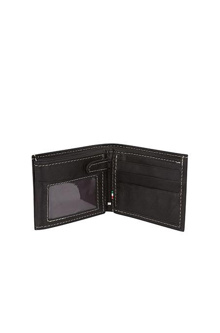 cartera caballero piel