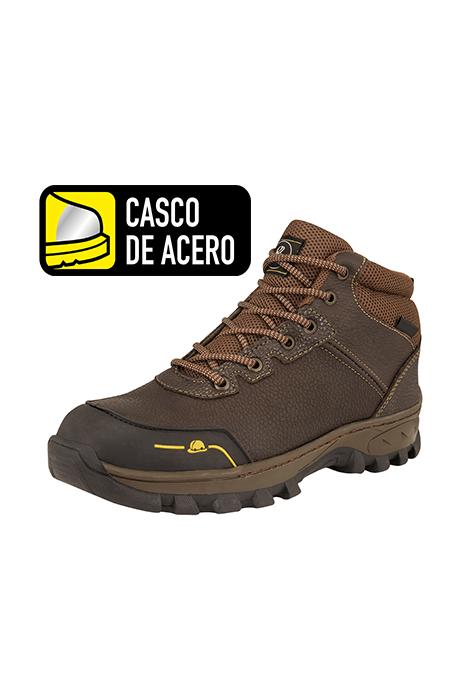 Bota casco acero