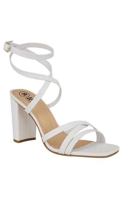 Sandalia elegante tacon ancho