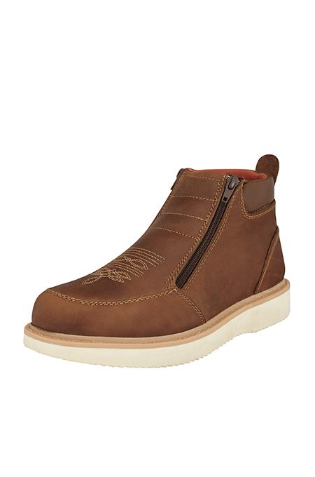 Bota casual cierre