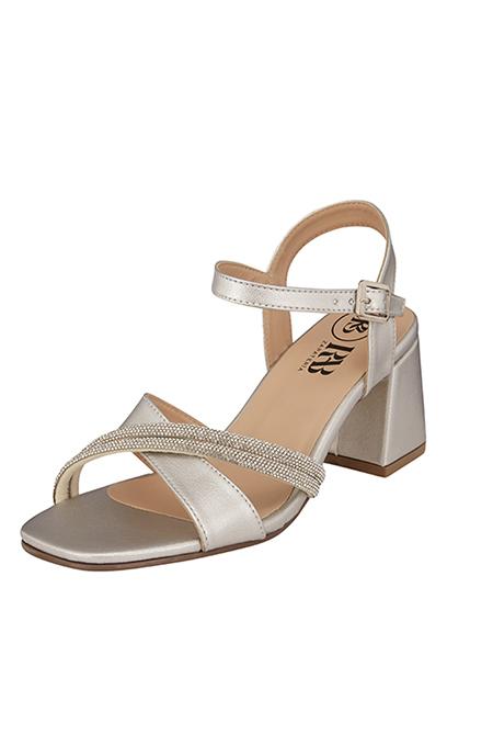 Sandalia elegante tacon ancho