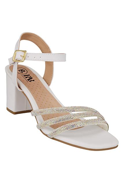 Sandalia elegante tacon ancho