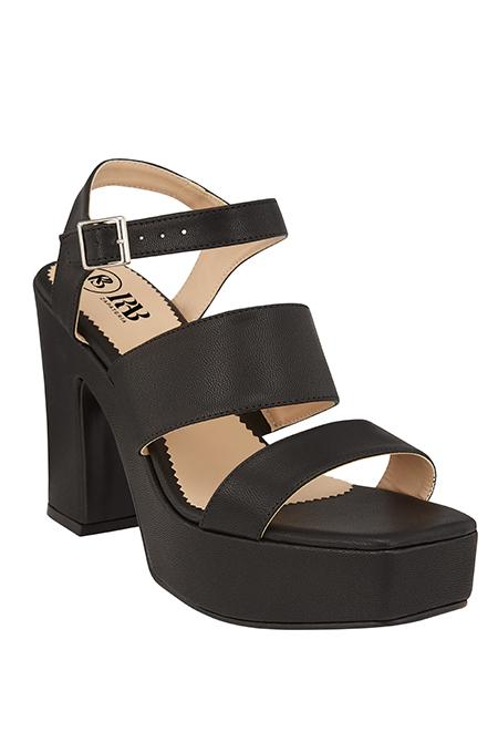 Sandalia tacon ancho
